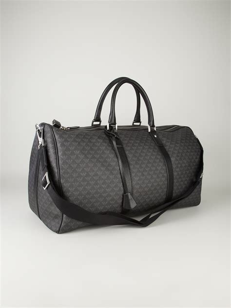 armani travel bag men's|emporio armani duffle bag.